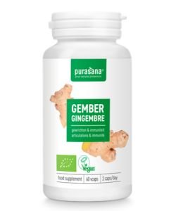 Gingembre 250 mg 60 Vcaps BIO, 60 gélules